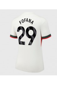 Fotbalové Dres Chelsea Wesley Fofana #29 Dámské Venkovní Oblečení 2025-26 Krátký Rukáv